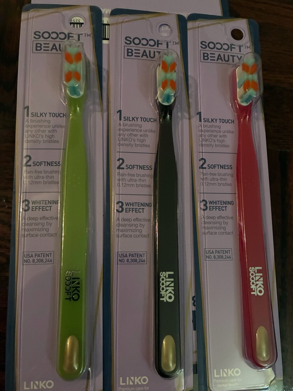 Linko Toothbrush — pack of 6 tooth brush for sensitive teeth